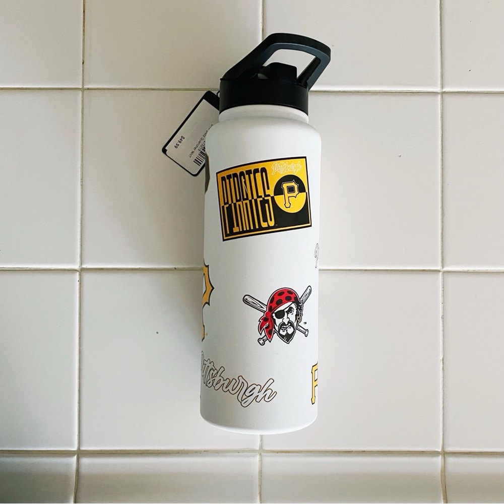 Pittsburgh Pirates Official Insulated Water Bottle - 34oz